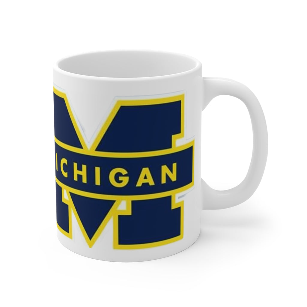 University of Michigan 11 oz Mug — Wolverines Logo Coffee Cup