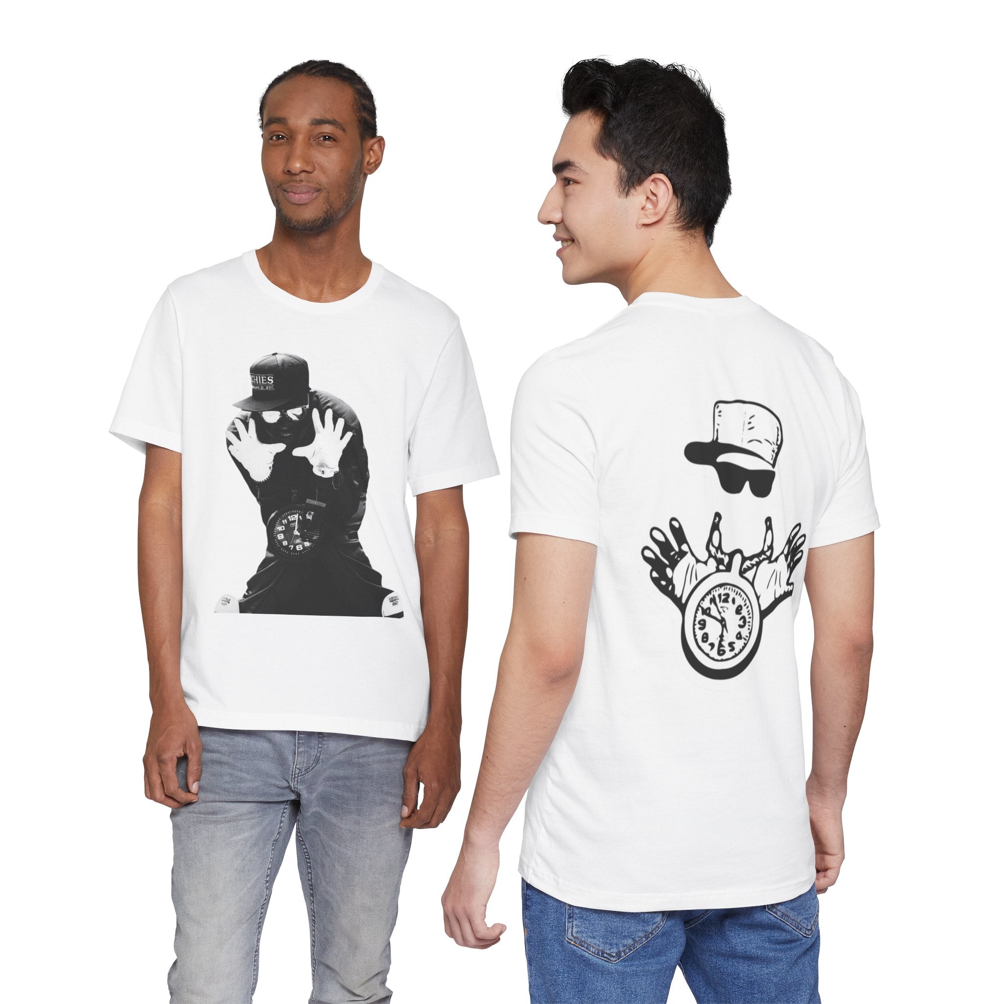 Flavor Flav Clock Tee — Retro Hip-Hop Tribute T-Shirt