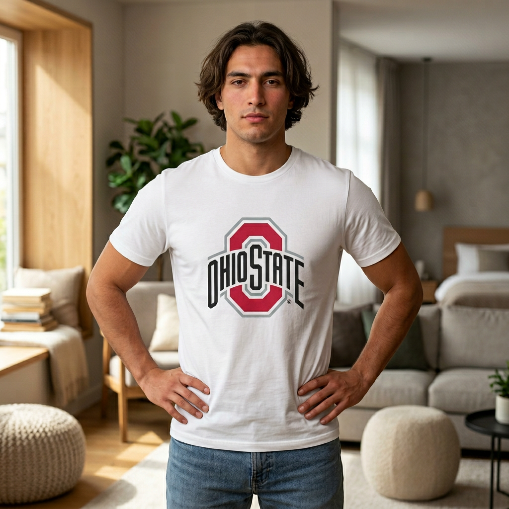 Ohio State Buckeye Logo Organic T-Shirt