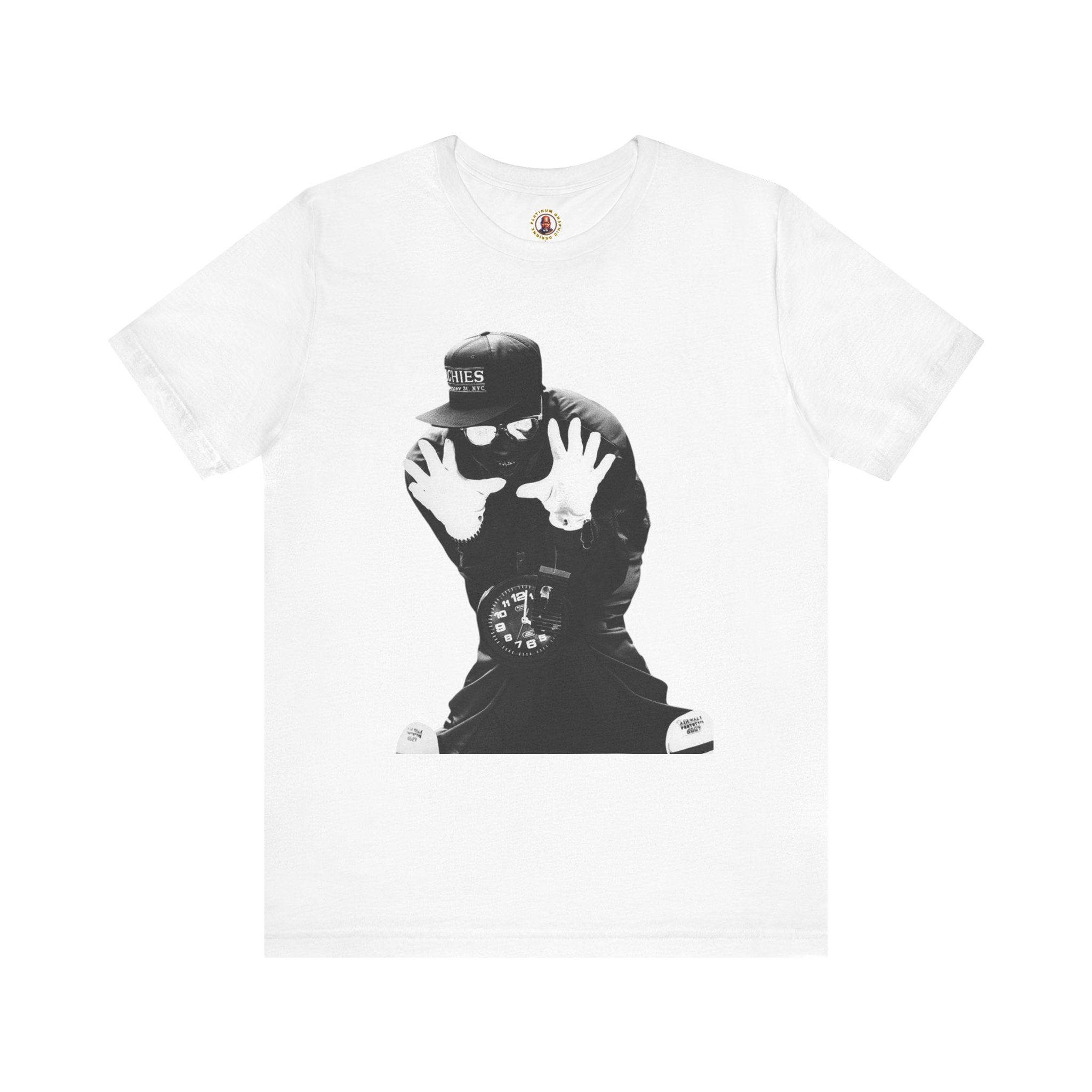 Flavor Flav Clock Tee — Retro Hip-Hop Tribute T-Shirt