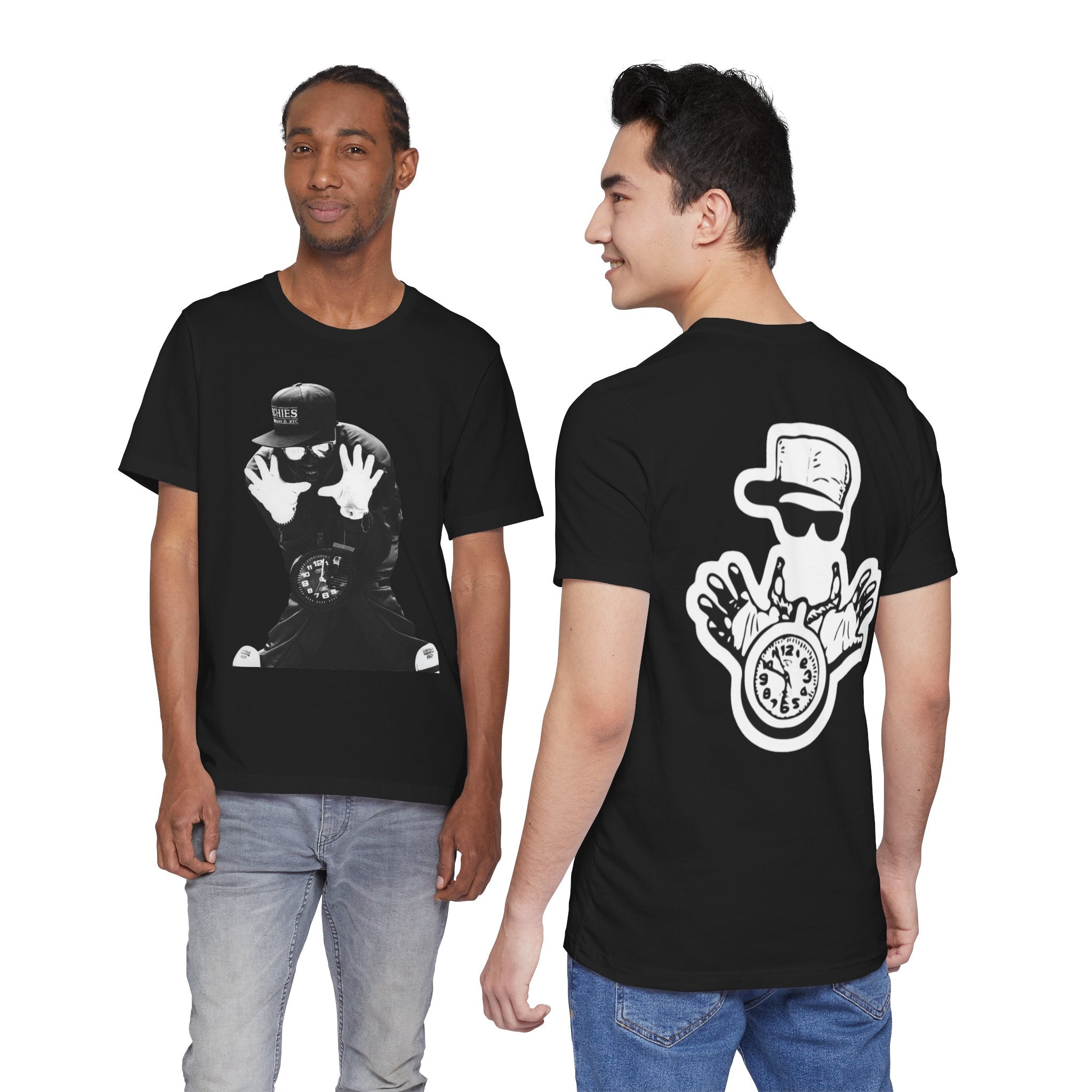 Flavor Flav Clock Tee — Retro Hip-Hop Tribute T-Shirt