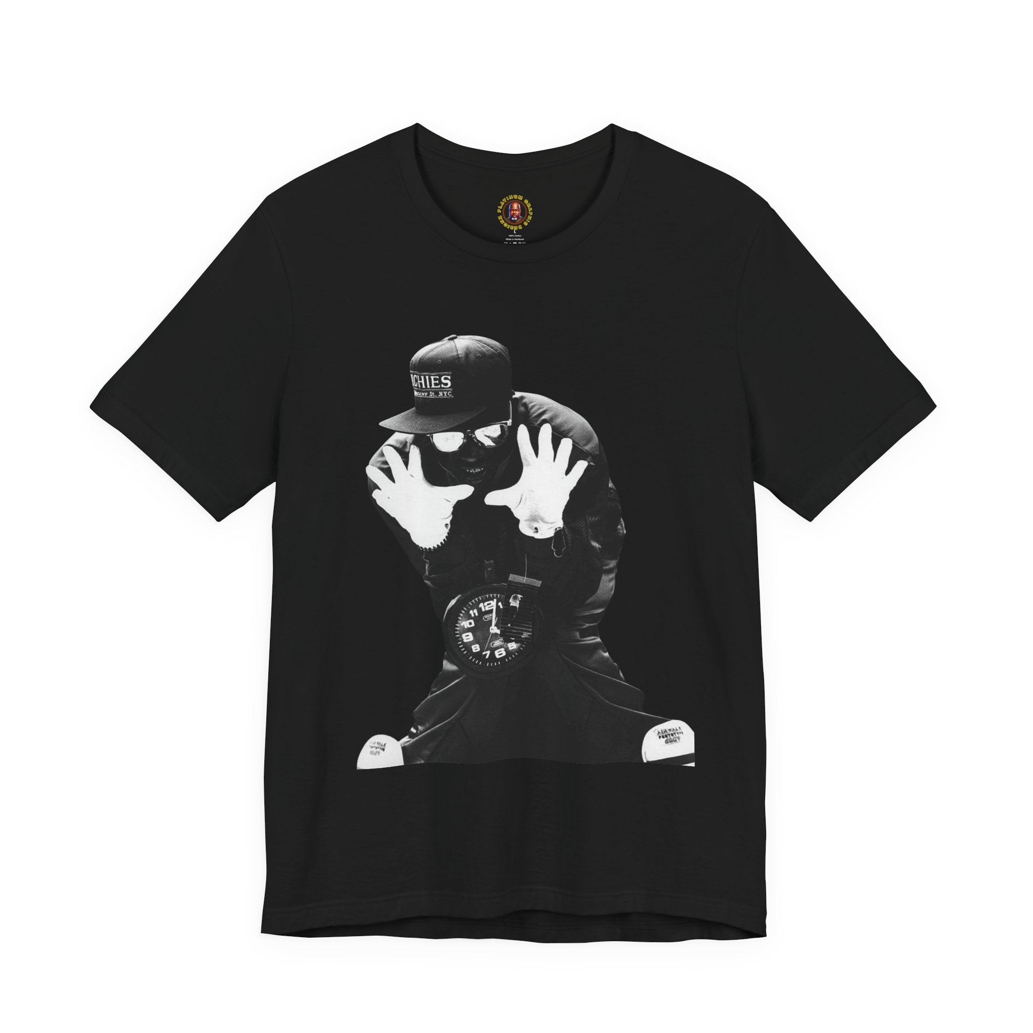 Flavor Flav Clock Tee — Retro Hip-Hop Tribute T-Shirt