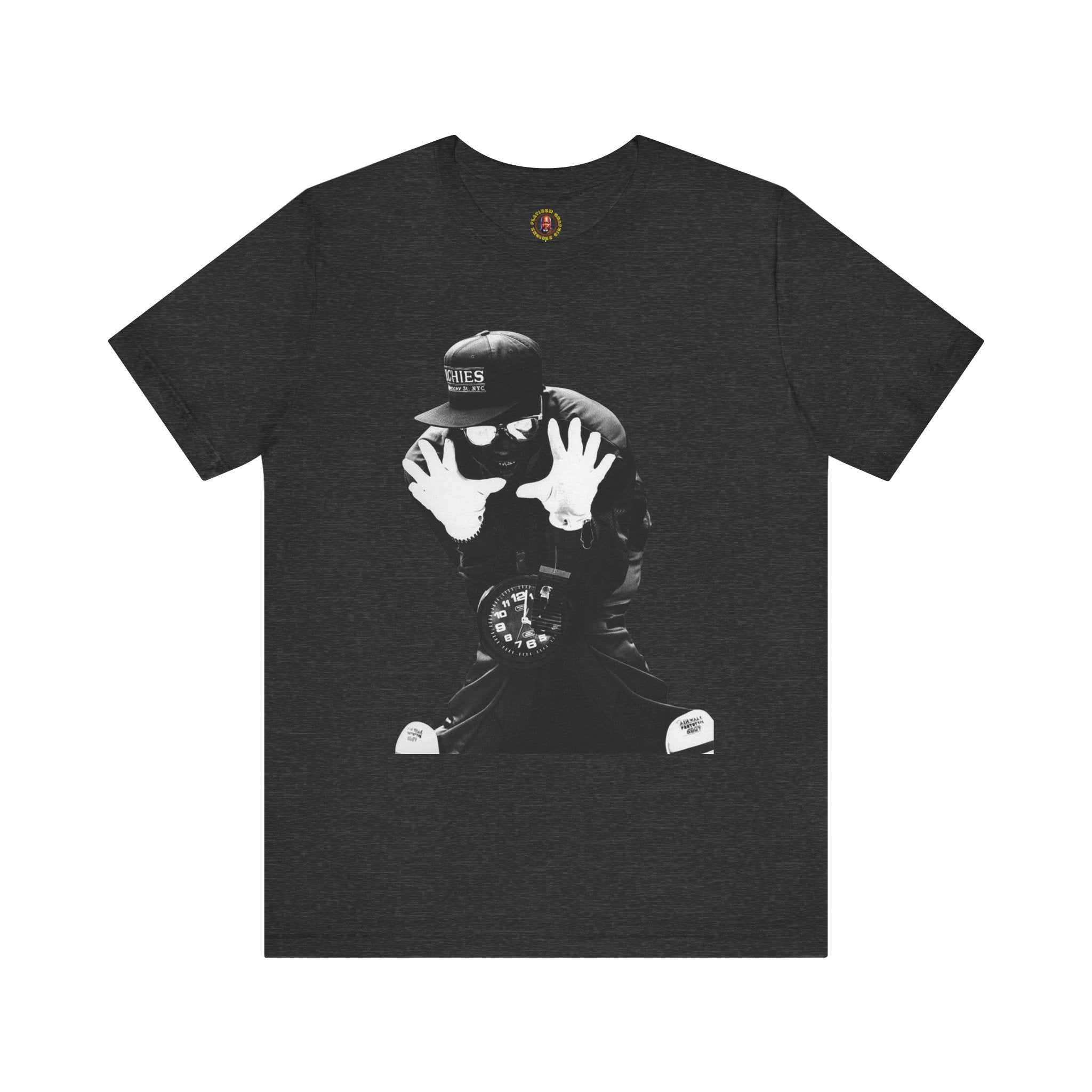 Flavor Flav Clock Tee — Retro Hip-Hop Tribute T-Shirt