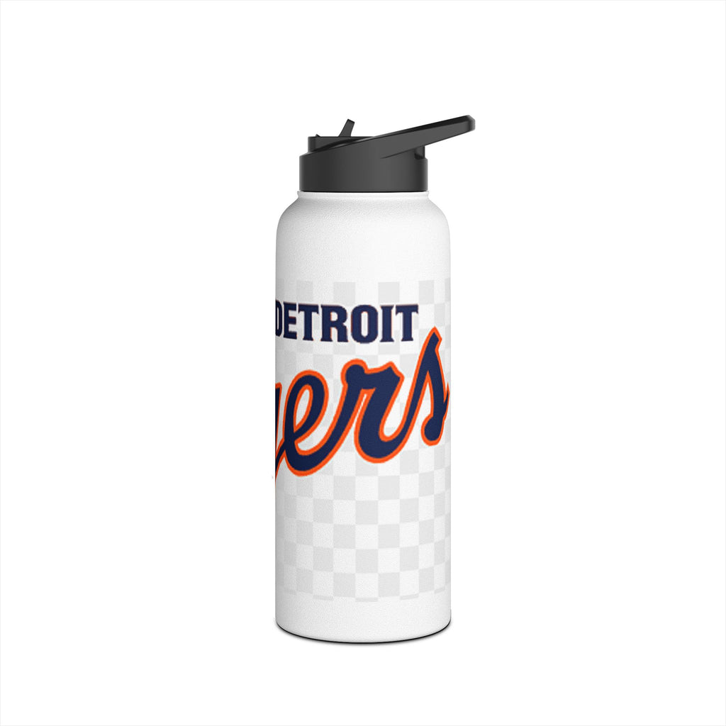 Detroit Tigers Stainless Steel Water Bottle — Team Logo Sports Bottle (Multiple Sizes)