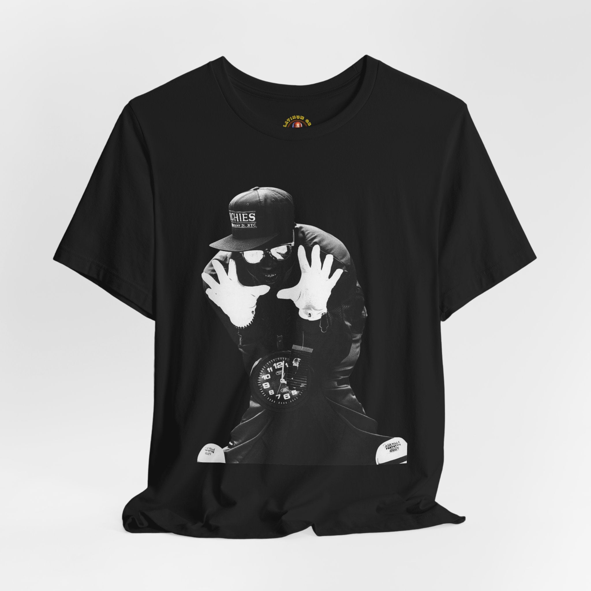 Flavor Flav Clock Tee — Retro Hip-Hop Tribute T-Shirt